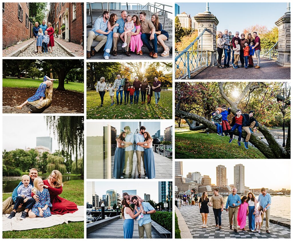 Families in a Boston Photography session
