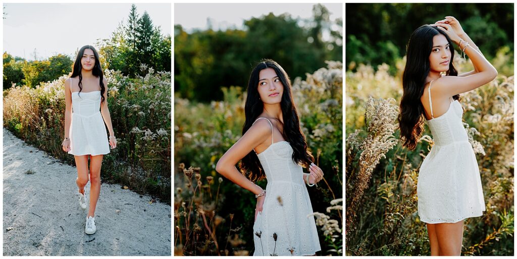 High School Senior in Hopkinton MA posing for her Senior Portraits 