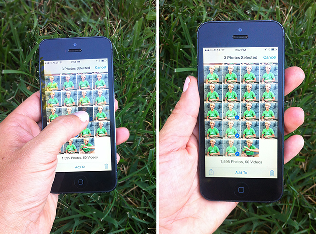 IPhone sports photography tip