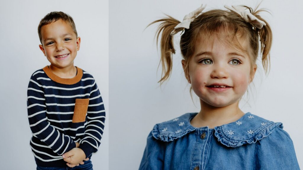Natural light children's portrait session with Sara Maida Photography in Boston.